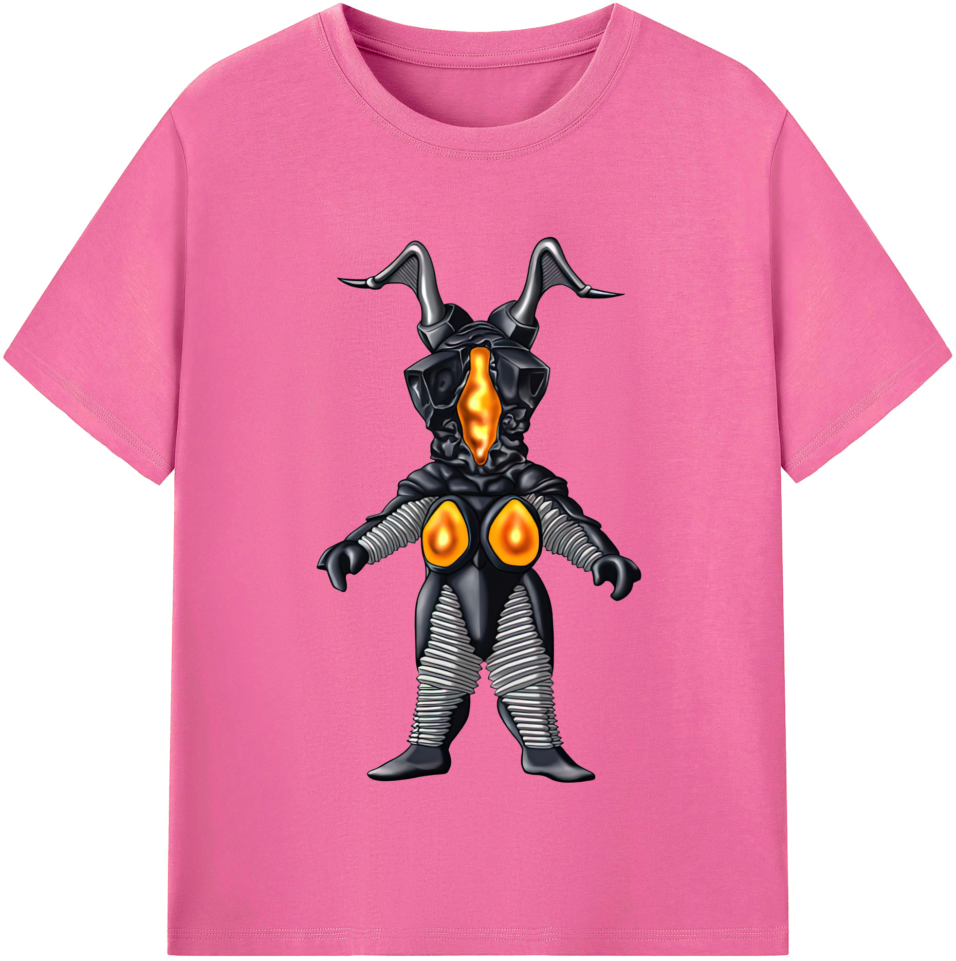 （画像用） ウルトラマン Ultraman レディースカジュアルプリントTシャツ（綿100％）